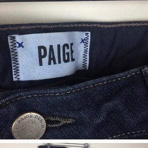 Paige Skinny Jeans Skyline Skinny Black Jeans